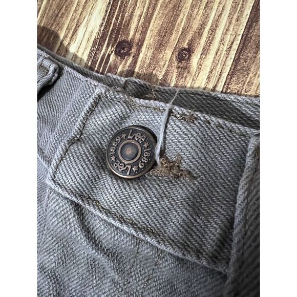 Womens Juniors Lee Shorts Size 11 Pebble Gray - Picture 4 of 10